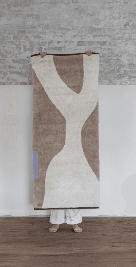 Mette Ditmer - Figura Rug - Beige