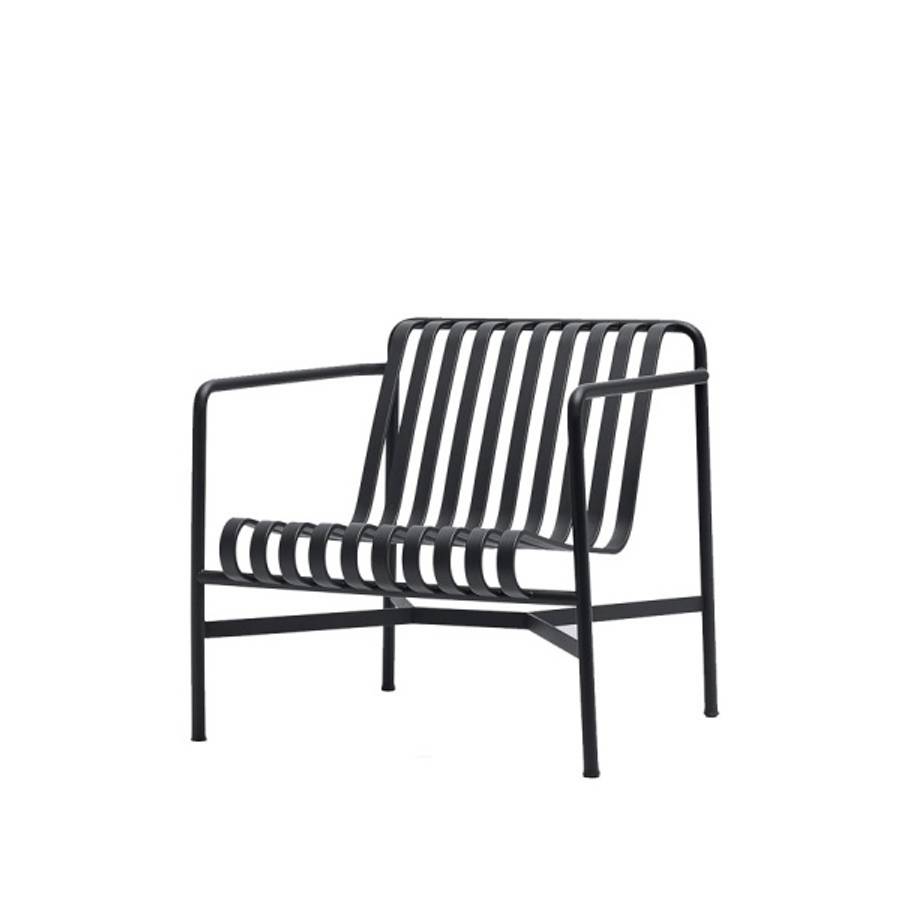 HAY - Palissade Lounge chair Low  -  Anthracite 