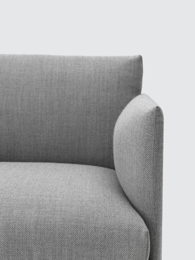 Muuto - Outline sofa - tekstil Fjord 151