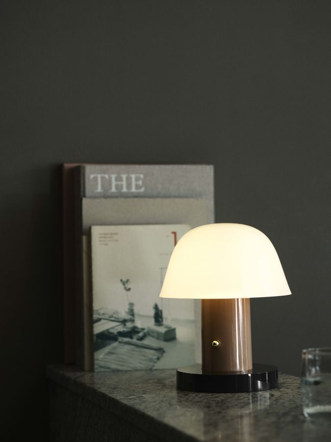 &Tradition - Setago JH27 Bordlampe Nude & Forest