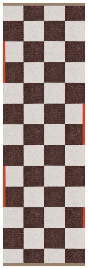 Mette Ditmer - Square All-Round Mat - Brown 